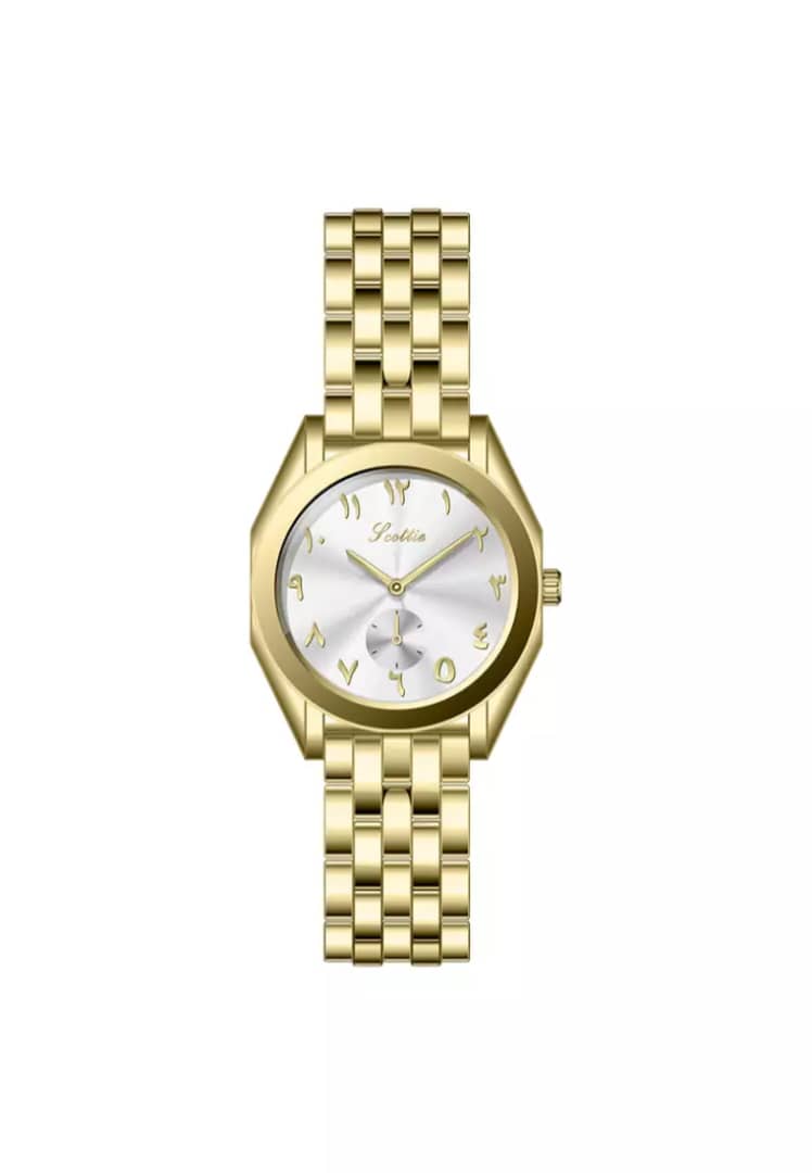 ساعت مچی زنانه اسکاتی کوارتز سفارشی صفحه مستطیل