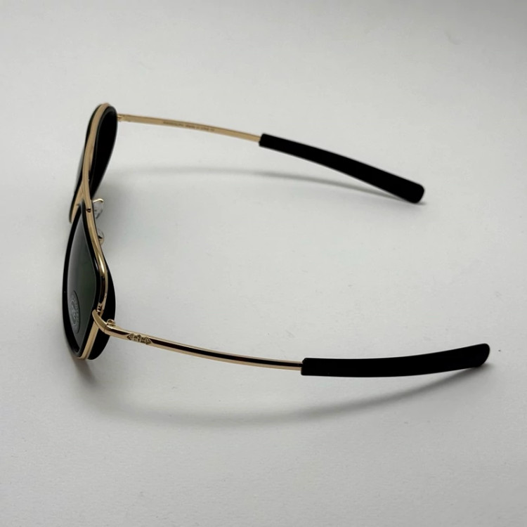 تصویر عینک آفتابی خلبانی فیوژن رندولف شیشه سنگ آنتی رفلکس سبز طلایی فول پک RANDOLPH FUSION 24K GOLD