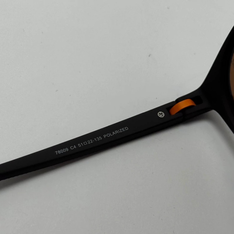 تصویر عینک آفتابی پلاریزه اوگا مورل OGA MOREL گرد قهوه ای