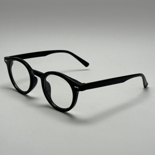 تصویر فریم عینک طبی بلوکات گوچی GUCCI گرد مشکی