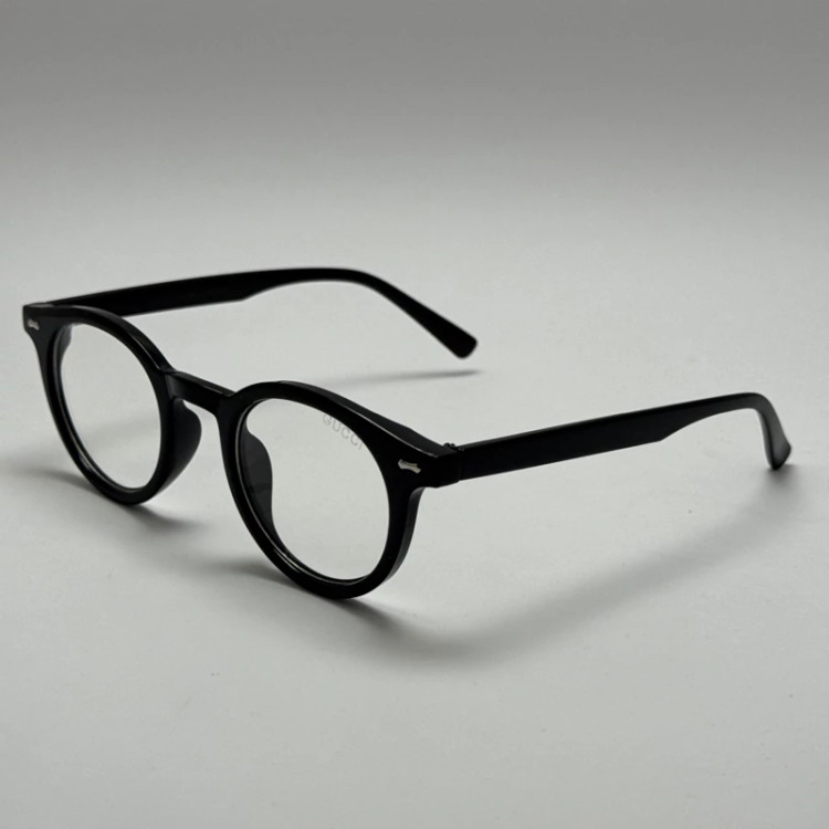 تصویر فریم عینک طبی بلوکات گوچی GUCCI گرد مشکی