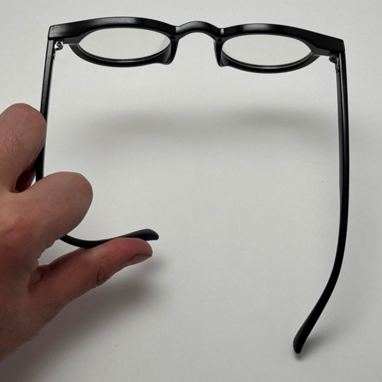 تصویر فریم عینک طبی بلوکات گوچی GUCCI گرد مشکی