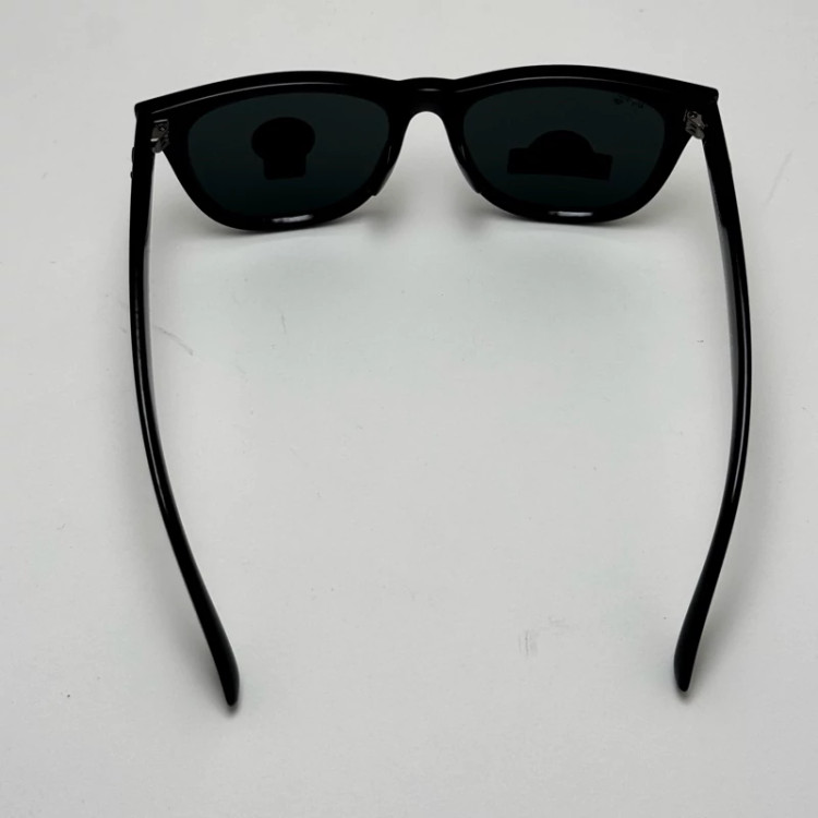 تصویر عینک آفتابی ریبن ویفرر شیشه سنگ مشکی براق به همراه پک کامل ریبن Rayban WAYFARER RB 2140 سایز 54