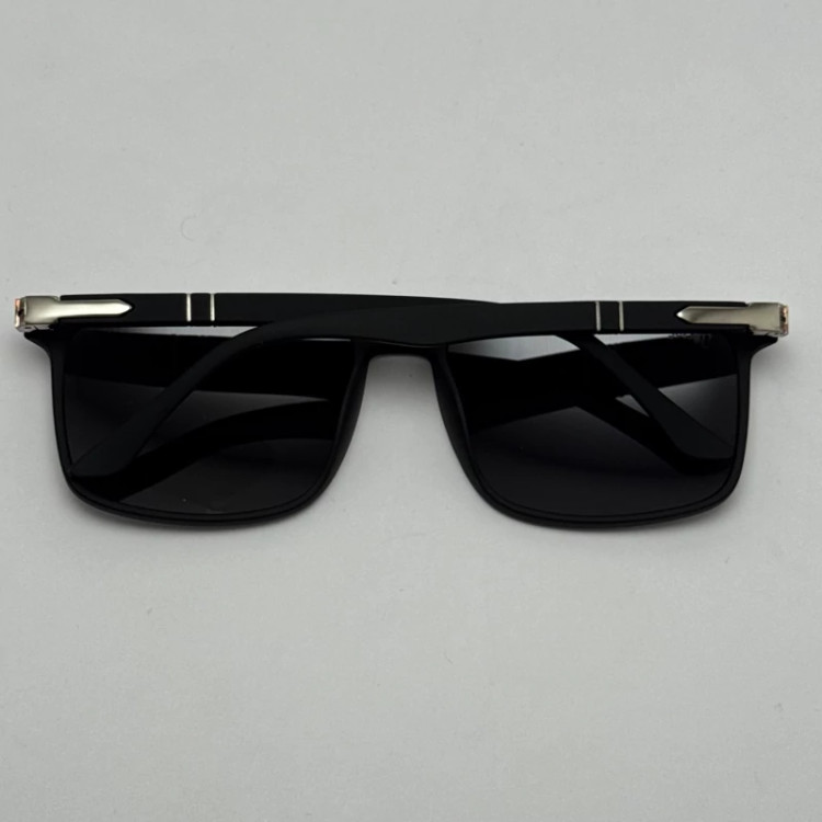 تصویر عینک آفتابی پلاریزه پرسول PERSOL مستطیلی لولا فنری کد P 8011