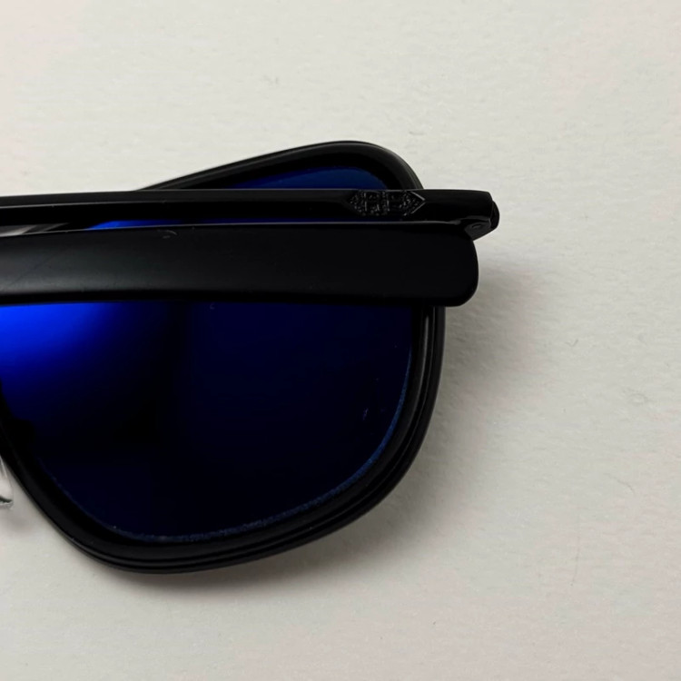 تصویر عینک آفتابی خلبانی فیوژن رندولف شیشه سنگ آنتی رفلکس تمام مشکی فول پک RANDOLPH FUSION 24K