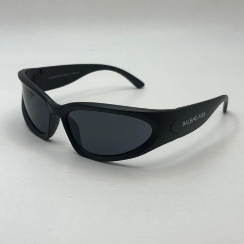 تصویر عینک آفتابی فشن برند بالنسیاگا مدل BALENCIAGA SWIFT OVAL مشکی