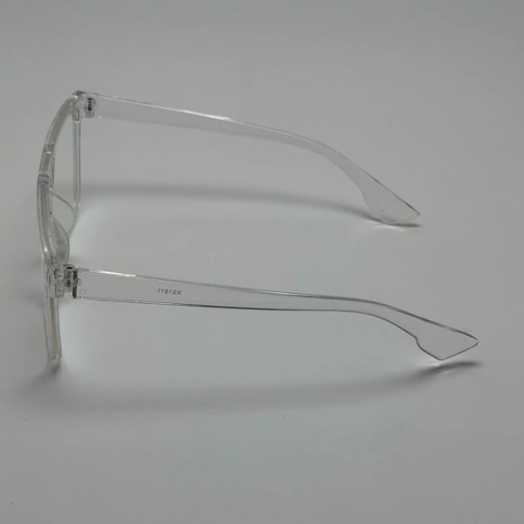 تصویر عینک شب شفاف کریستالی کد 16