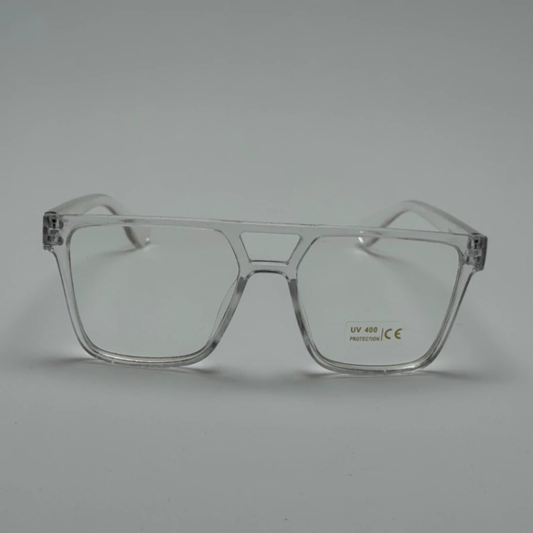 تصویر عینک شب شفاف کریستالی کد 16