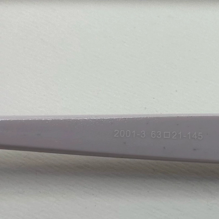 تصویر عینک آفتابی ysl سفید آیینه ای کد 2001