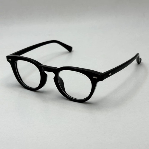 تصویر فریم عینک مشکی گرد بلوکات جنتل مانستر