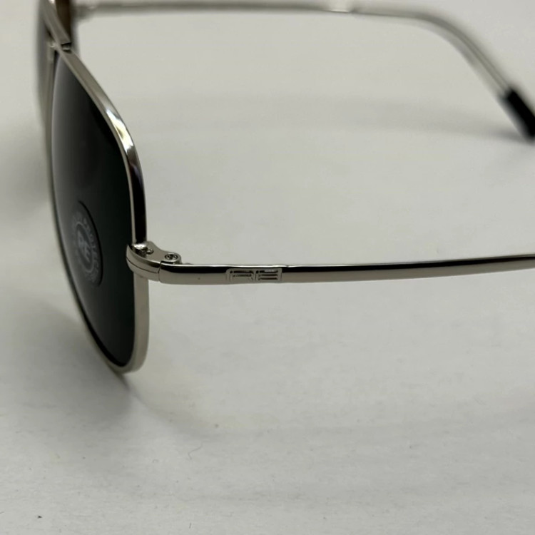 تصویر عینک آفتابی خلبانی رندولف شیشه سنگ مدل کانکورد آنتی رفلکس مشکی فریم نقره ا فول پک اصلی RANDOLPH AVIATOR CR 231 24K