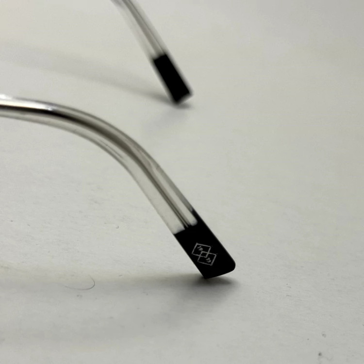 تصویر عینک آفتابی خلبانی رندولف شیشه سنگ مدل کانکورد آنتی رفلکس مشکی فریم نقره ا فول پک اصلی RANDOLPH AVIATOR CR 231 24K