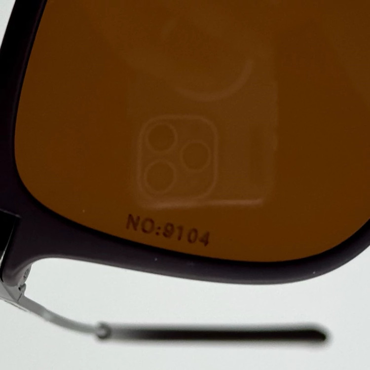 تصویر عینک آفتابی پلیس POLICE قهوه ای پلاریزه یووی 400 به همراه کاور پارچه ای و دستمال نانو کد 9104