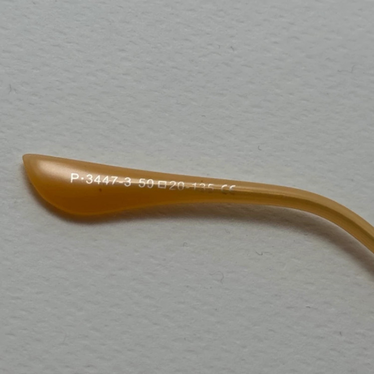 تصویر عینک آفتابی پلاریزه گرد فوق سبک آبی آسمونی فریم طلایی کد 3447