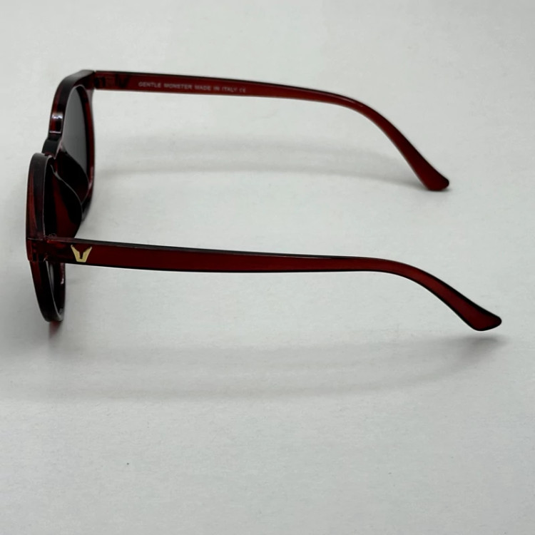 تصویر عینک آفتابی جنتل مانستر گرد رنگ آلبالویی