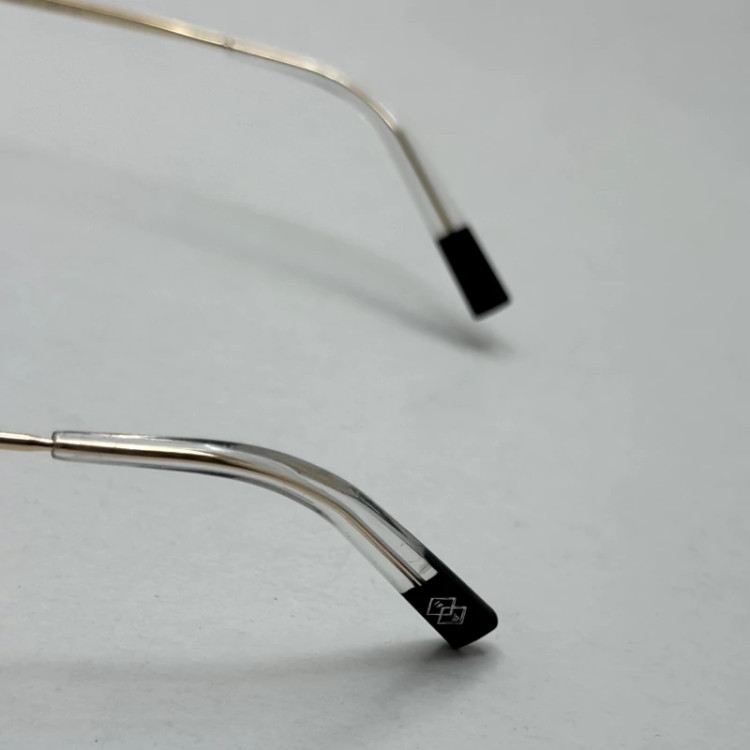 تصویر عینک آفتابی خلبانی رندولف شیشه سنگ آنتی رفلکس سبز فریم طلایی فول پک اصلی RANDOLPH AVIATOR RE 58 24K GOLD