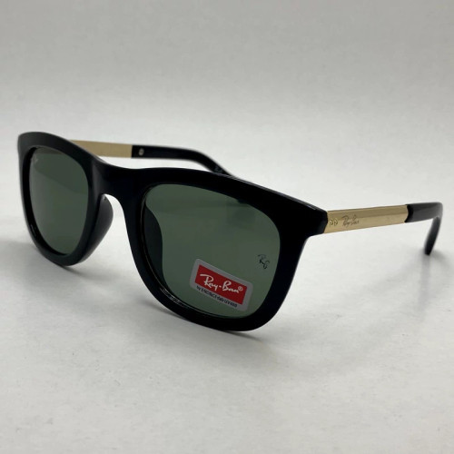 تصویر عینک آفتابی ریبن مستطیلی شیشه سنگ مشکی کد RB 4203