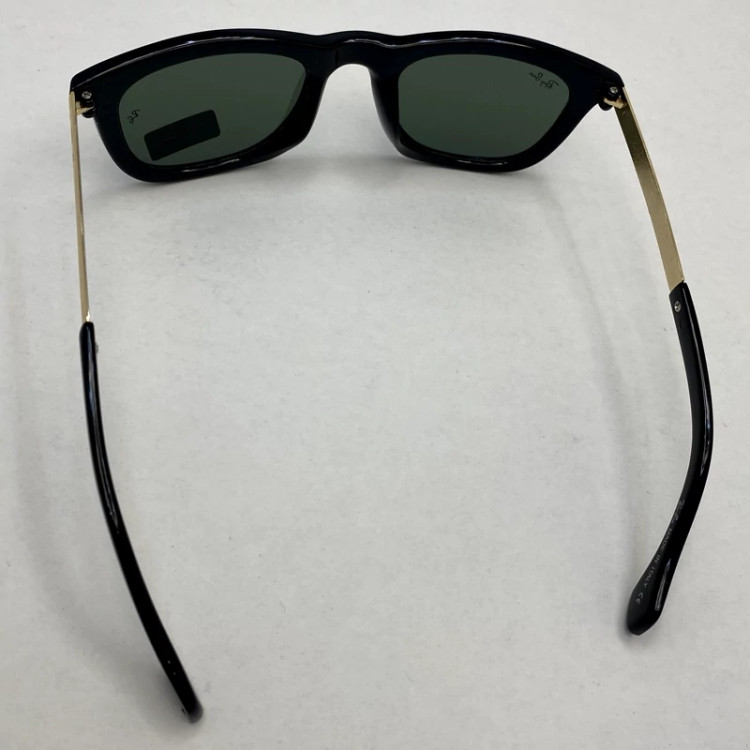 تصویر عینک آفتابی ریبن مستطیلی شیشه سنگ مشکی کد RB 4203