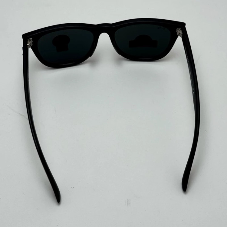 تصویر عینک آفتابی ریبن ویفرر شیشه سنگ مشکی مات به همراه پک کامل ریبن Rayban WAYFARER RB 2140 سایز 54