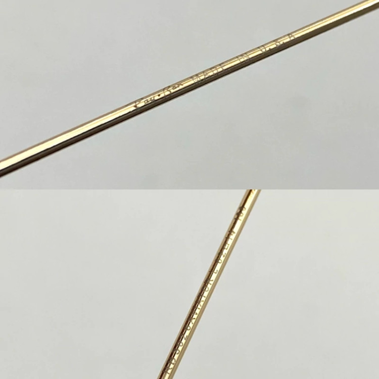 تصویر عینک آفتابی خلبانی AVIATOR ریبن rayban شیشه سنگ طلایی قهوه ای سایز 3026 فول پک