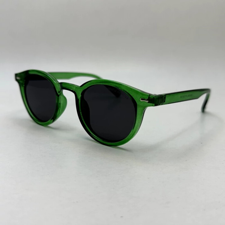 تصویر عینک آفتابی و شب جنتل مانستر گرد رنگ سبز M