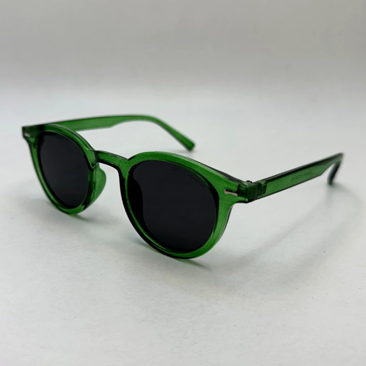 تصویر عینک آفتابی و شب جنتل مانستر گرد رنگ سبز M