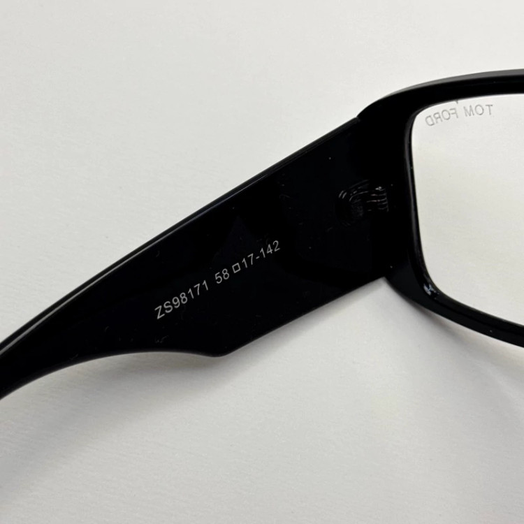 تصویر عینک تام فورد مشکی ترند کد ZS98171 فریم عینک