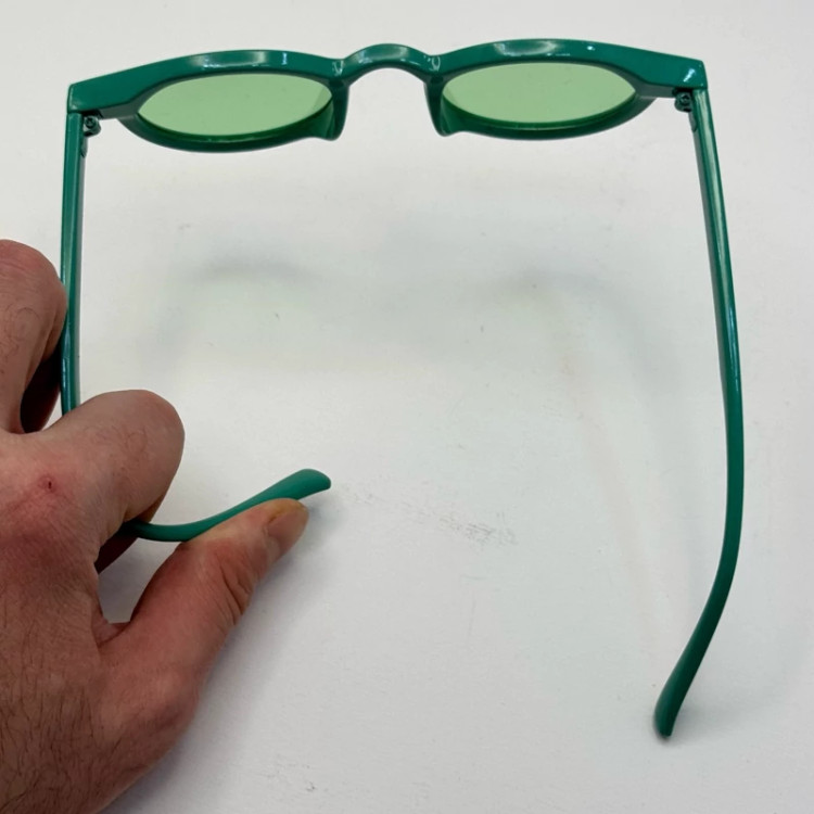 تصویر عینک آفتابی و شب گرد جنتل مانستر سبز کد SA3388