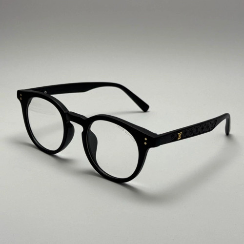 تصویر فریم عینک بلوکات طبی لویی ویتون مشکی tr90 نرم و سبک به همراه کاور پارچه ای و دستمال - عینک کار با کامپیوتر و موبایل