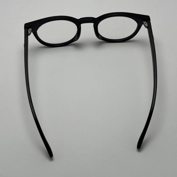 تصویر فریم عینک بلوکات طبی لویی ویتون مشکی tr90 نرم و سبک به همراه کاور پارچه ای و دستمال - عینک کار با کامپیوتر و موبایل