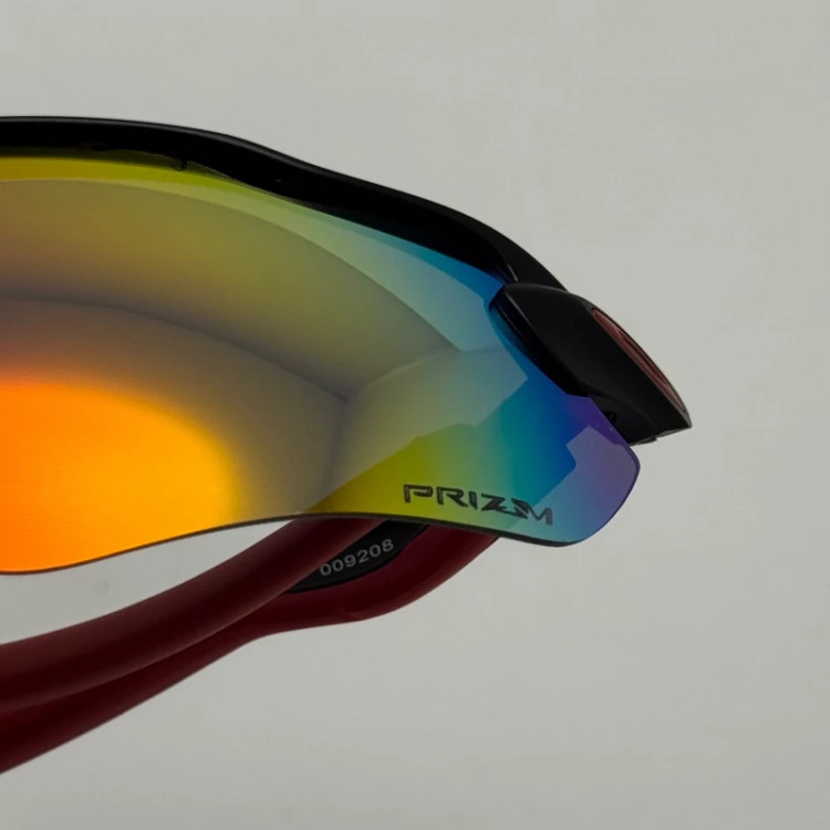 تصویر عینک آفتابی اسپرت اوکلی Oakley مدل Radar EV Path عدسی آتیشی فریم مشکی کد 9208