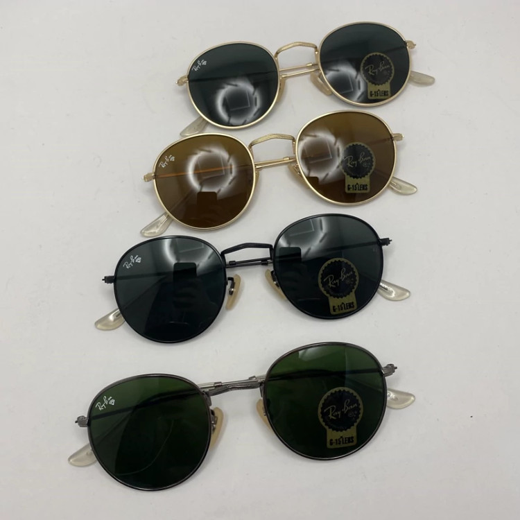 تصویر عینک آفتابی ریبن Reyban گرد در چهار رنگ 1