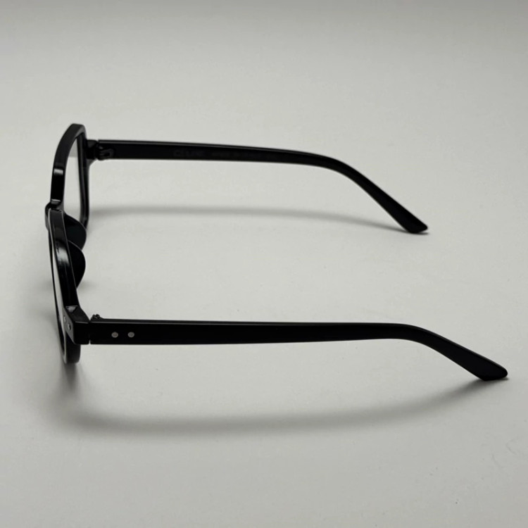 تصویر فریم عینک طبی بلوکات سلین Celine مربع دایره ای تمام مشکی