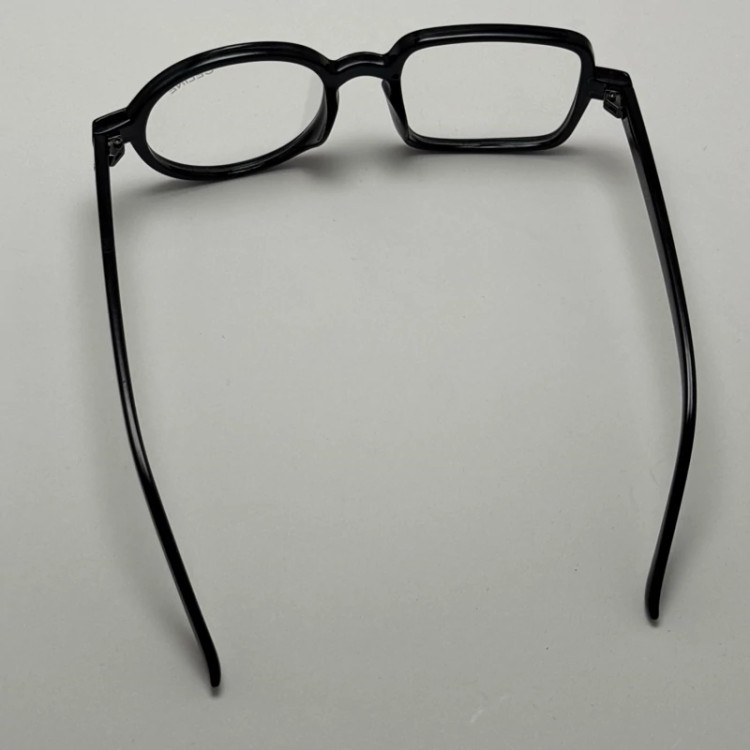 تصویر فریم عینک طبی بلوکات سلین Celine مربع دایره ای تمام مشکی