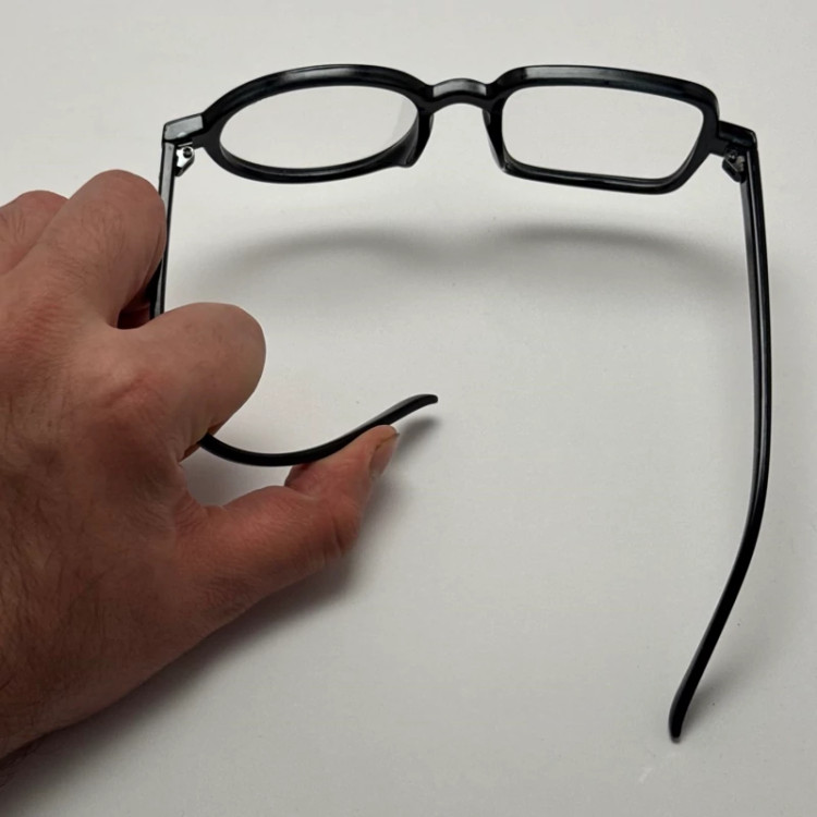 تصویر فریم عینک طبی بلوکات سلین Celine مربع دایره ای تمام مشکی