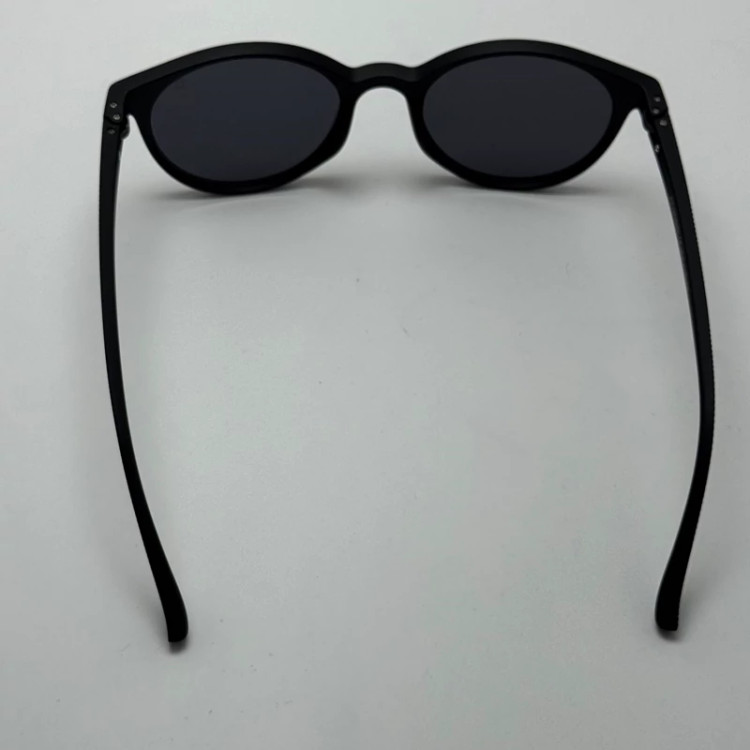 تصویر عینک آفتابی پلاریزه اوگا مورل OGA MOREL گرد تمام مشکی