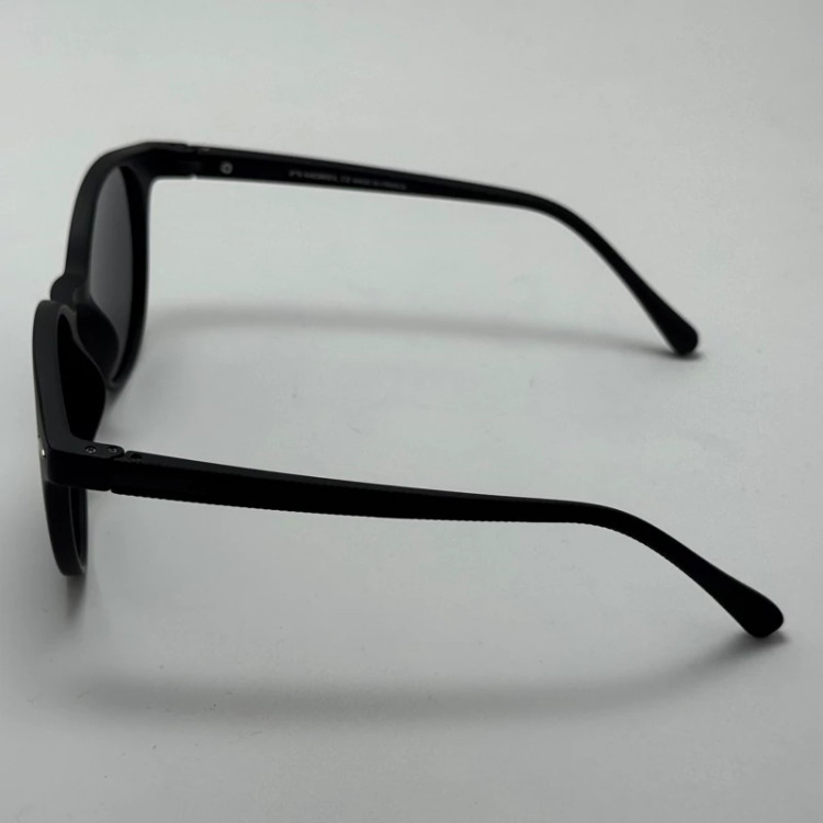 تصویر عینک آفتابی پلاریزه اوگا مورل OGA MOREL گرد تمام مشکی