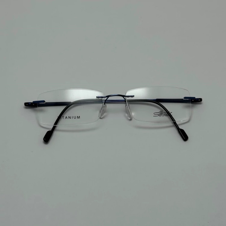 تصویر فریم عینک طبی فریم لس فوق سبک تیتانیومی سیلوئت silhouette