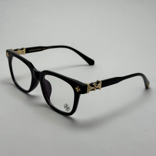 تصویر عینک بلوکات کروم هارتز مشکی طلایی Chrome Hearts 2273 با پک کامل کروم هارتز - کیفیت مستر