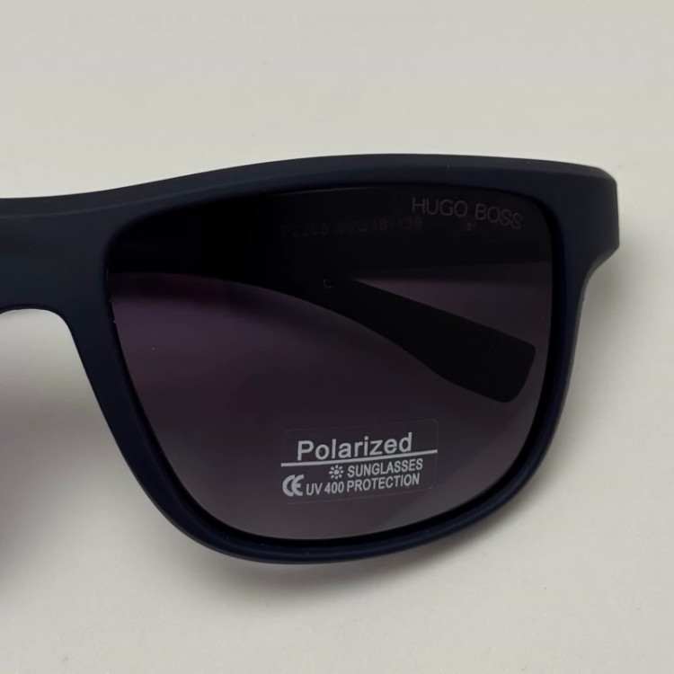 تصویر عینک آفتابی پلاریزه هوگو باس HUGO BOSS آبی نفتی کد 2205 - عینک رانندگی