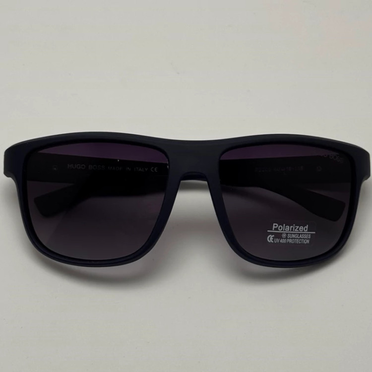 تصویر عینک آفتابی پلاریزه هوگو باس HUGO BOSS آبی نفتی کد 2205 - عینک رانندگی