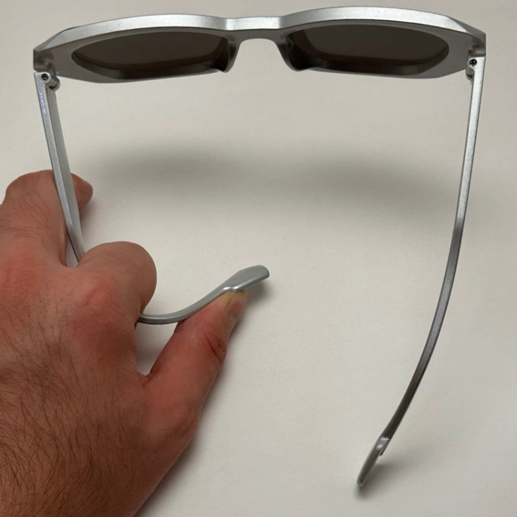 تصویر عینک آفتابی شش ضلعی سلین CELINE نقره ای عدسی نقره ای یووی 400 کد WF 8839