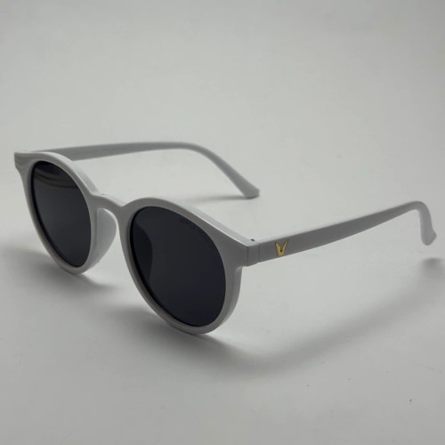 تصویر عینک آفتابی گرد جنتل مانستر GENTEL MONSTER سفید کد 3289