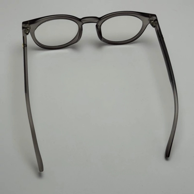 تصویر فریم عینک بلوکات طبی لویی ویتون طوسی tr90 نرم و سبک به همراه کاور پارچه ای و دستمال - عینک کار با کامپیوتر و موبایل