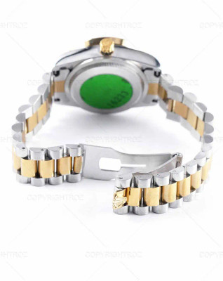 تصویر ساعت رولکس صفحه صورتی Rolex Lady Datejust SGP7