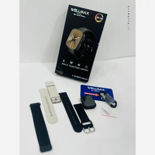 تصویر ساعت مچی هوشمند WELLMAX SB786 سری 10 دارای چهار بازی کلی امکانات بدون رقیب