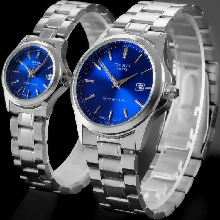 ست ساعت مچی زنانه و مردانه کاسیو CASIO ضدآب و کلاسیک