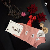 جوراب زنانه ساق کوتاه طرح تدی