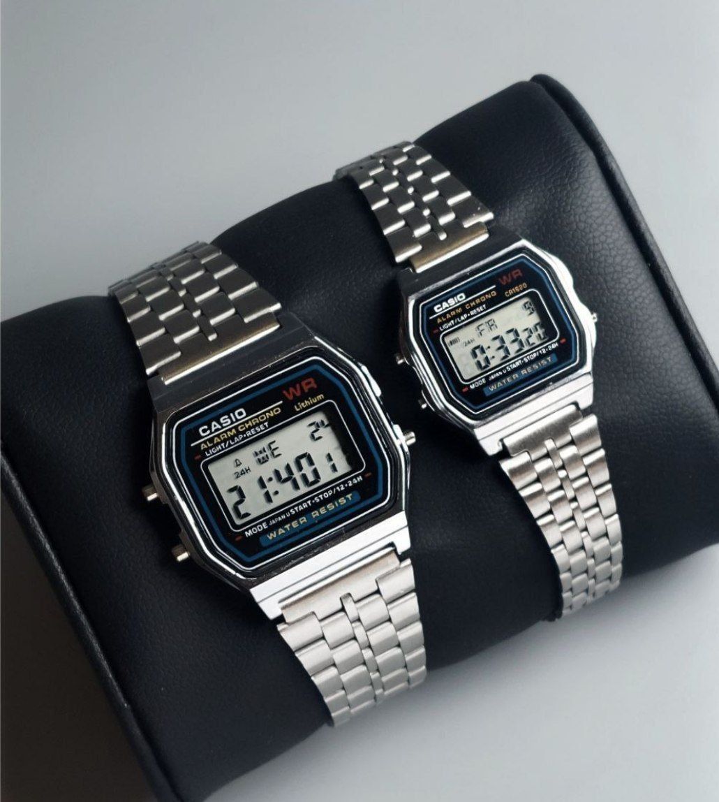ست ساعت مچی مردانه و زنانه کاسیو CASIO مدل نوستالژی